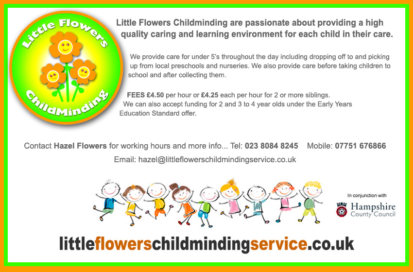 Little Flowers Childminding Service, Hythe, Southampton