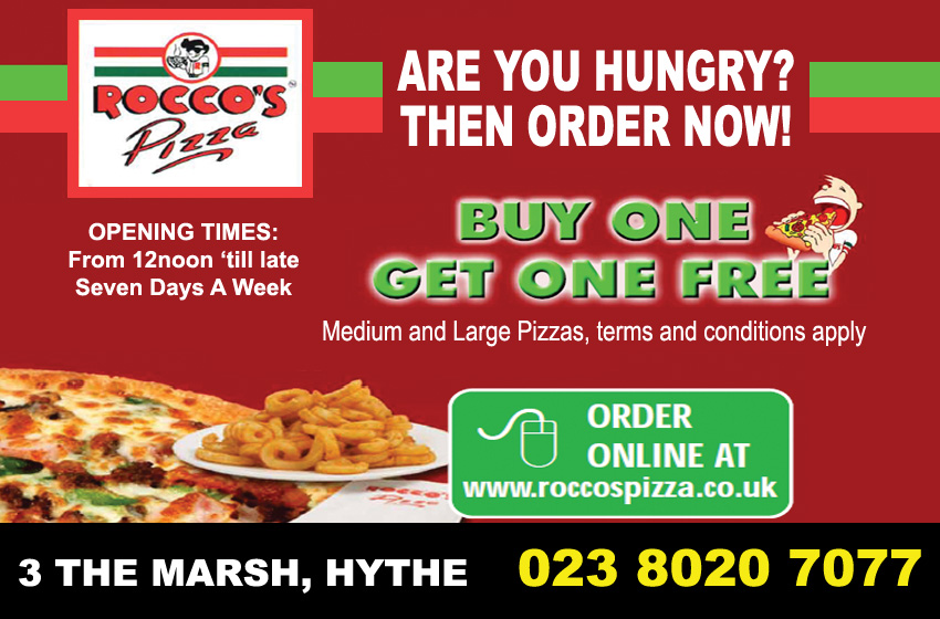 Roccos Pizza, Hythe